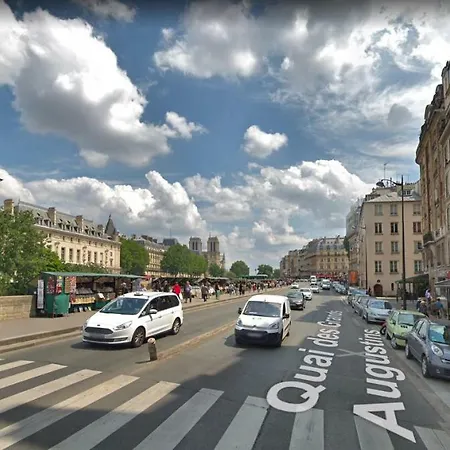 Ferienwohnung Hr Quai Augustins - Notre Dame Paris Exterior foto